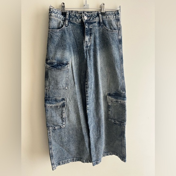 Other - Girl Blue Cargo Jeans